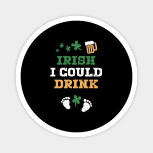 Irish Pregnancy St Patricks Day Drink Mom Magnet